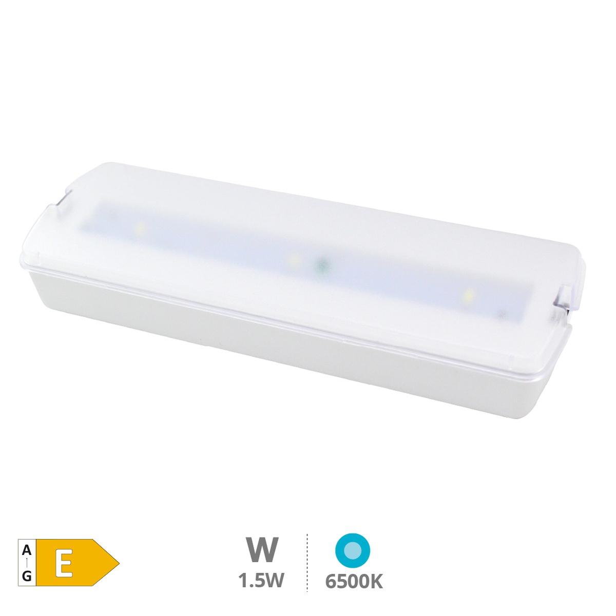 LUMINARIA LED DE EMERGENCIA MARANG GSC 3W 6000K 300 LUMENES