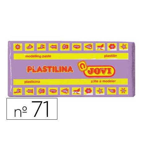 PLASTILINA MEDIANA MORADA JOVI ART.71