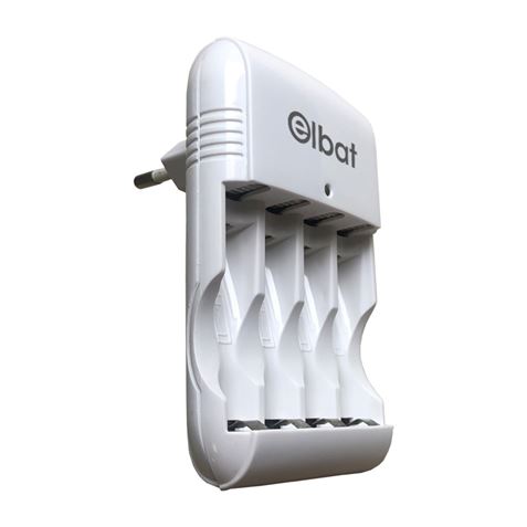 CARGADOR ELBAT PARA PILAS RECARGABLES AA/AAA