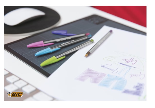 BLISTER 15 BOLIGRAFOS BIC CRISTAL MULTICOLOUR