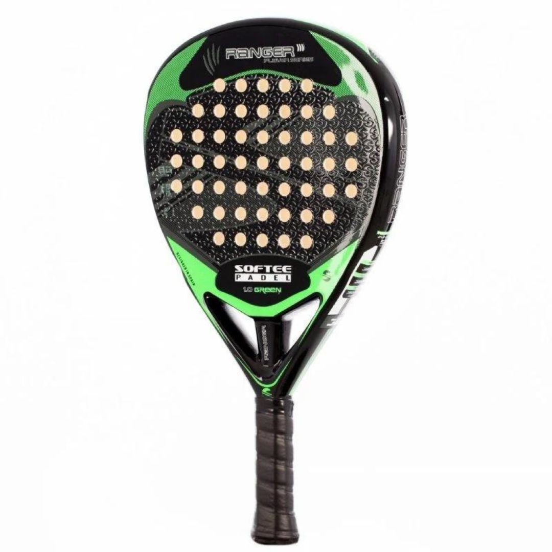 PALA DE PADEL SOFTEE RANGER 1.0/ VERDE Y NEGRA
