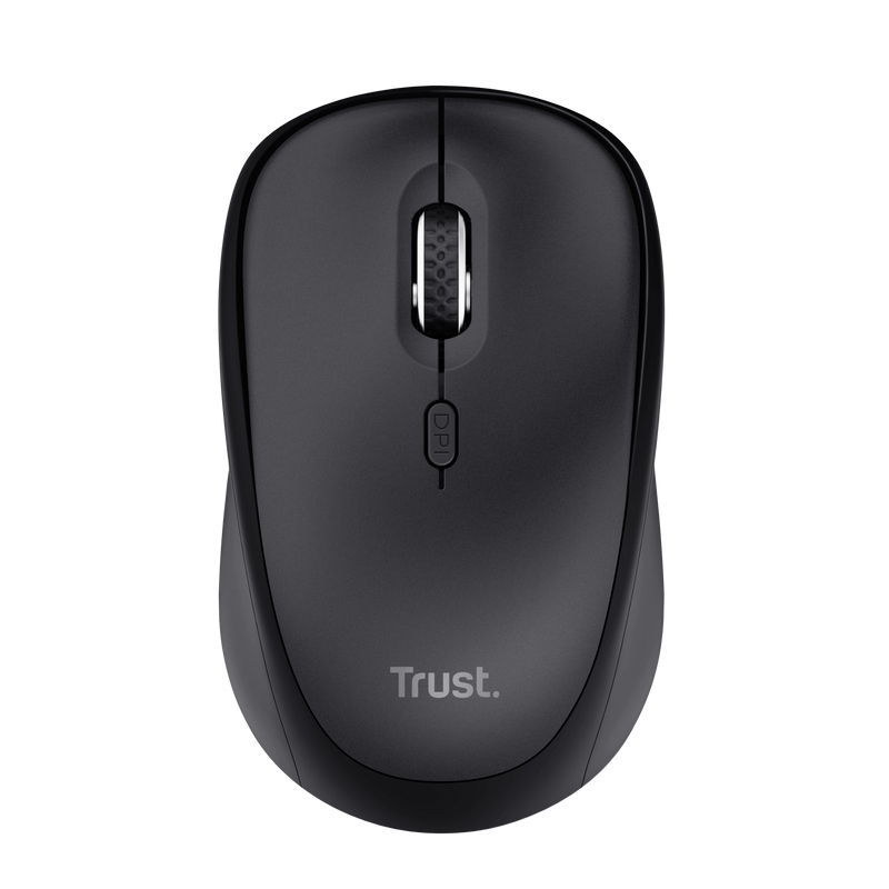 TECLADO Y RATON INALAMBRICOS TRUST TKM360 NEGRO - 1600DPI - TECLAS Y BOTONES SILENCIOSOS