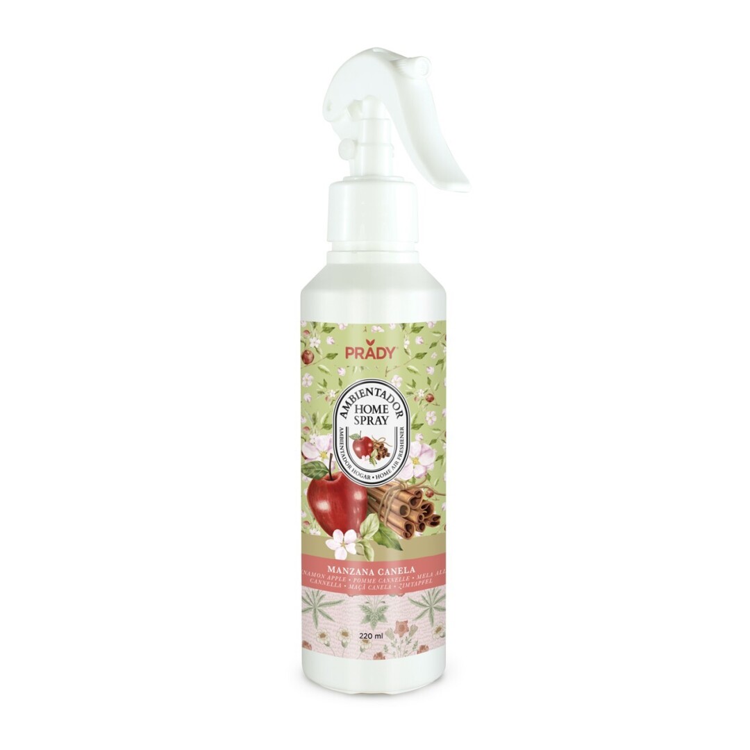 AMBIENTADOR HOME SPRAY PRADY MANZANA CANELA 220ML