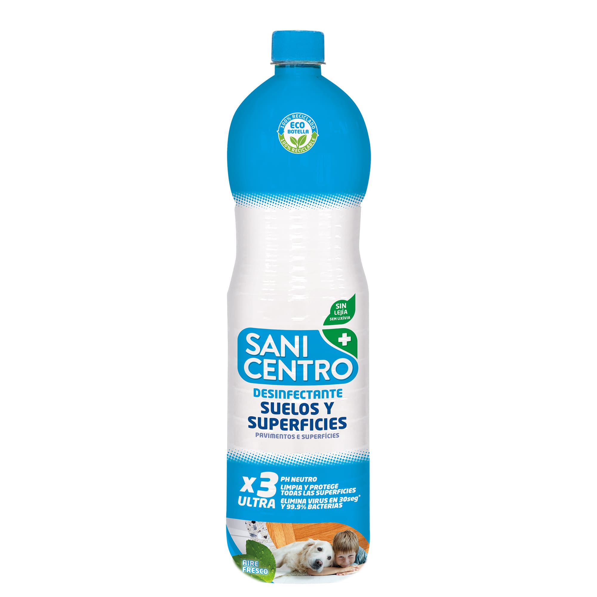 SANICENTRO DESINFECTANTE SUELOS Y SUPERFICIES