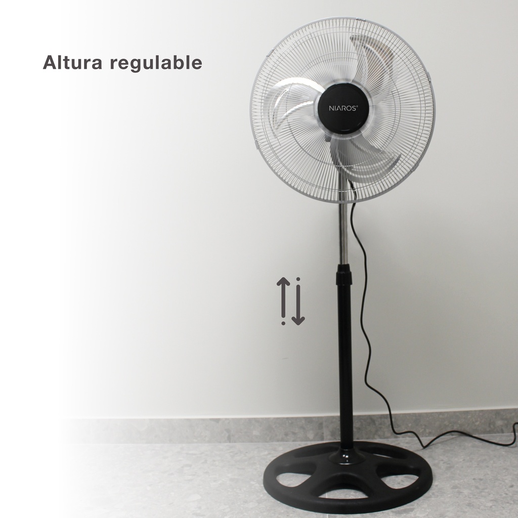 VENTILADOR METALICO DE PIE SANDI GSC 70W - 50cm