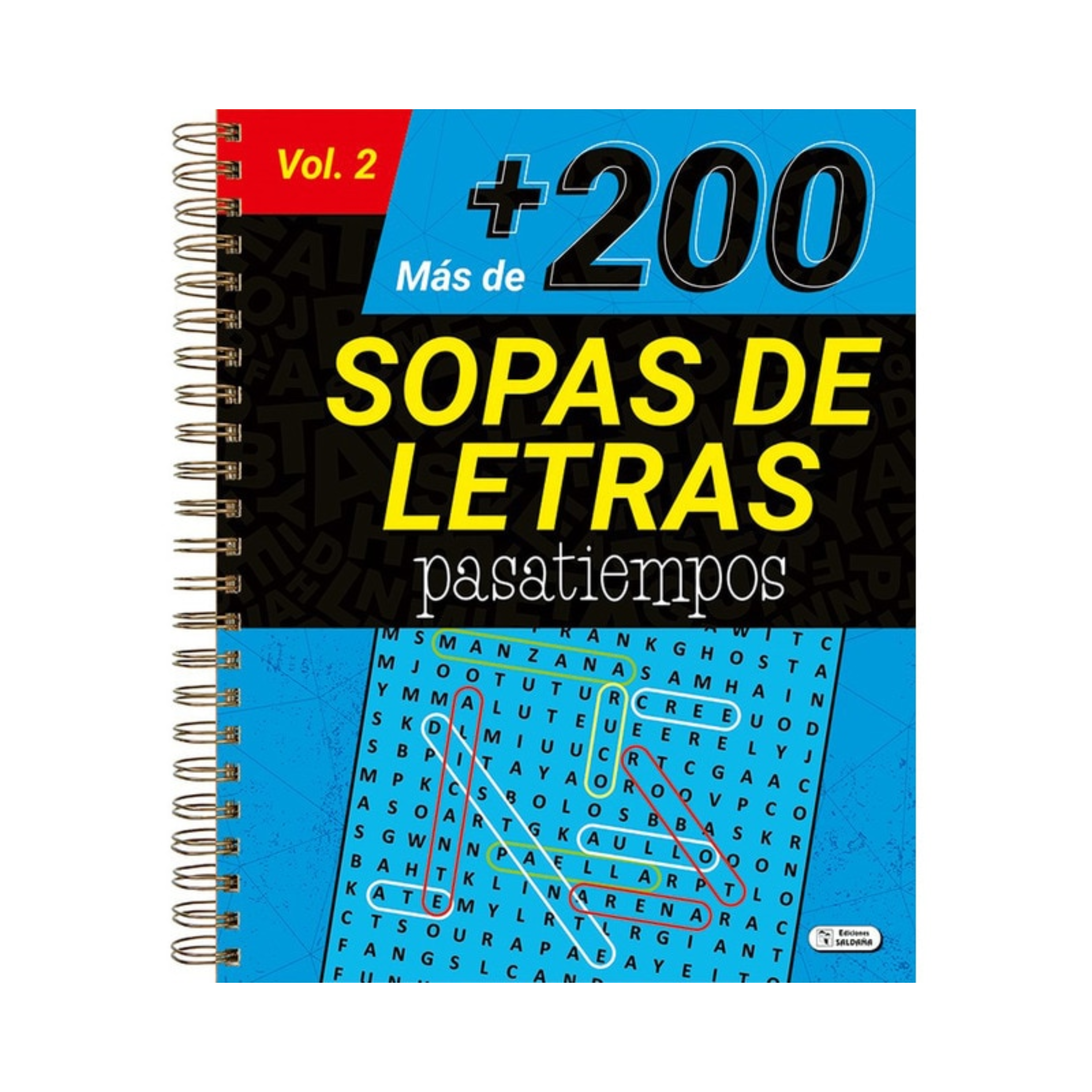 +200 SOPAS DE LETRAS PASATIEMPOS VOL.2