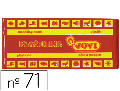 PLASTILINA MEDIANA JOVI MARRON 150GR