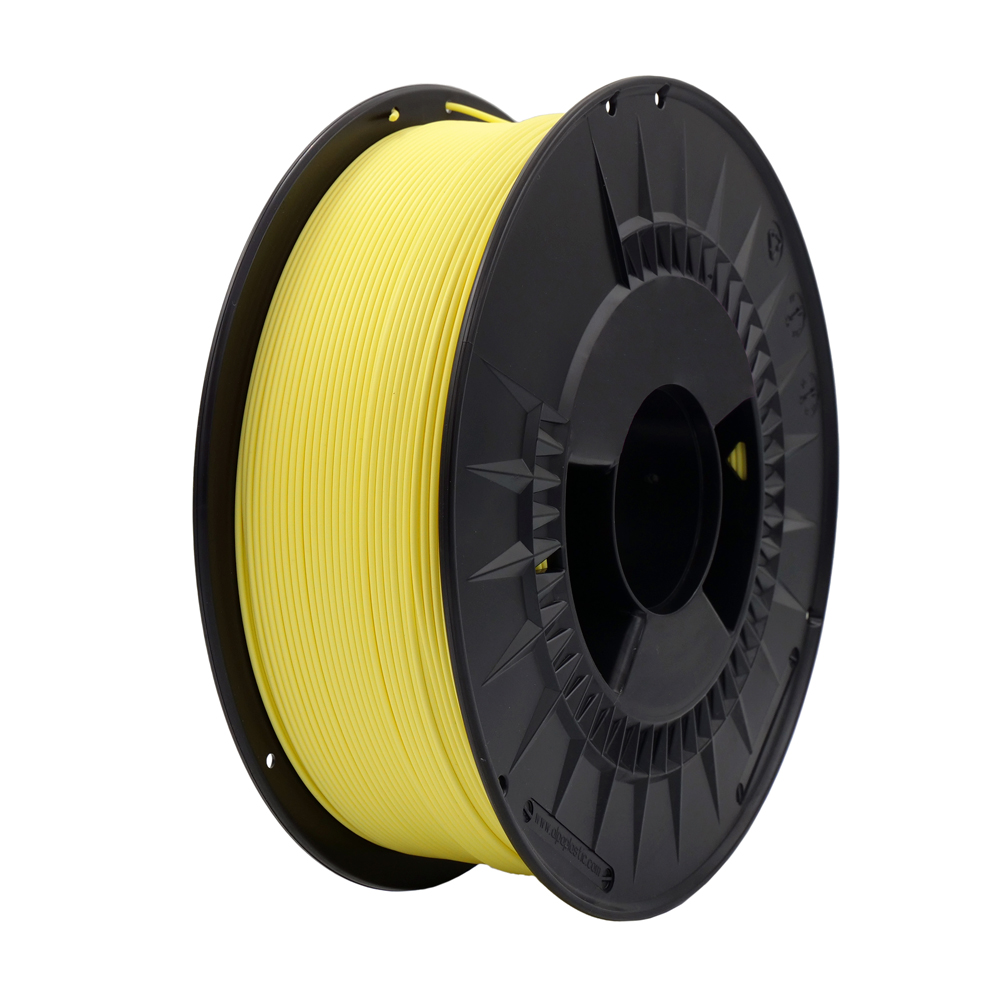 FILAMENTO 3D PLA AMARILLO PASTEL - DIAMETRO 1,75mm - BOBINA 1kg