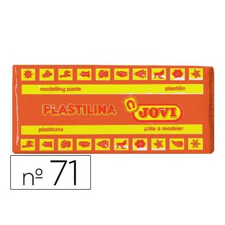 PLASTILINA MEDIANA NARANJA JOVI ART.71