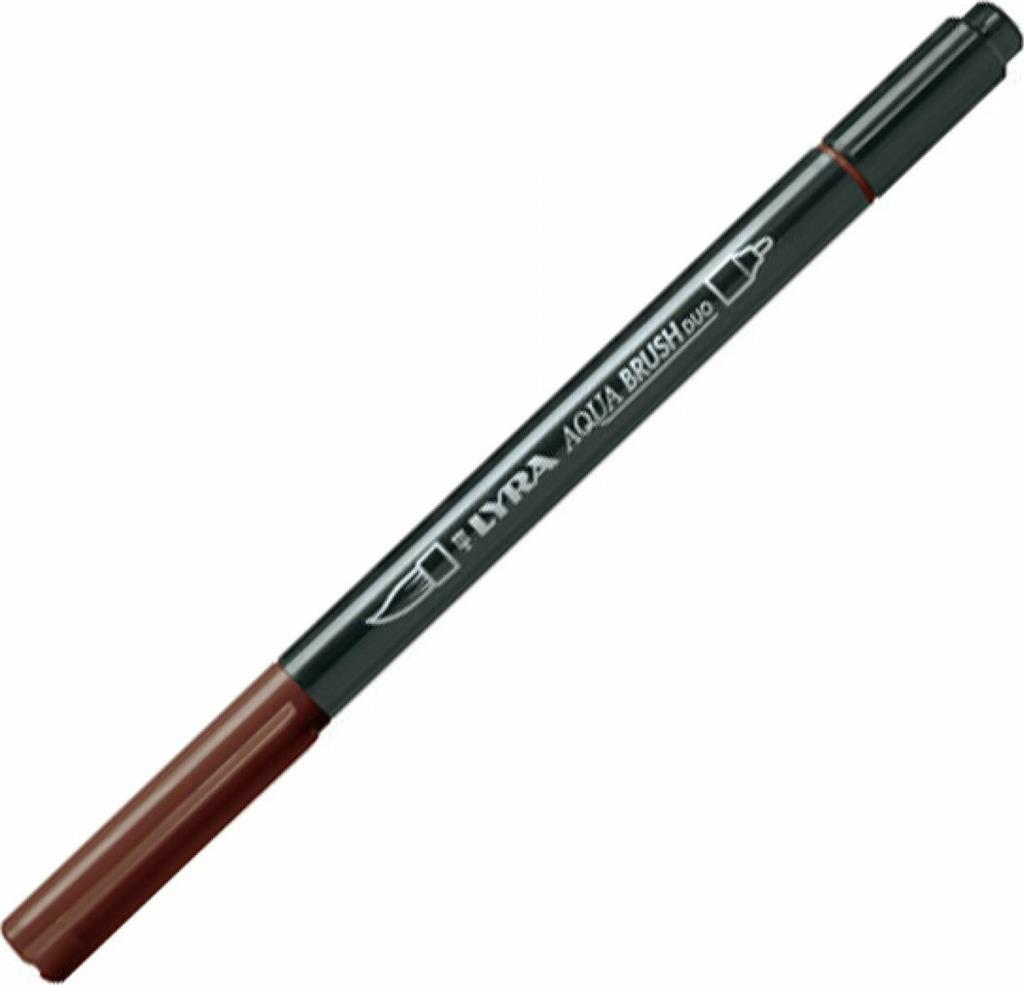 ROTULaDOR LYRA AQUA BRUSH DUO SEPIA OSCURO