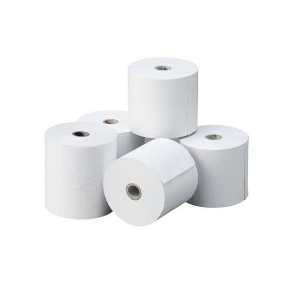 ROLLO DE PAPEL TERMICO OQONOS 80x80x12mm 65gr. SIN BPA