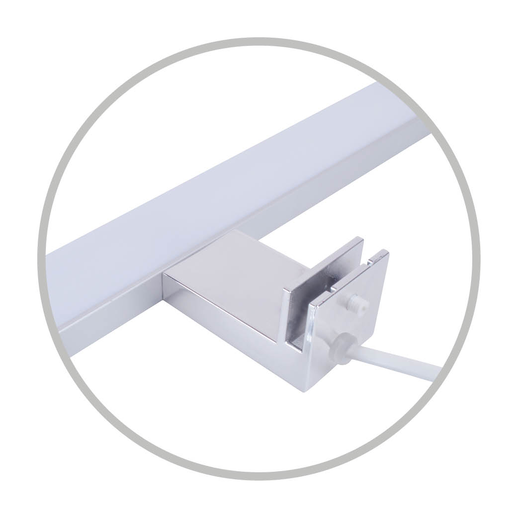 APLIQUE LED BAÑO GSC LAKSA 8W LUZ BLANCA 6500K IP44 900 LUMENES