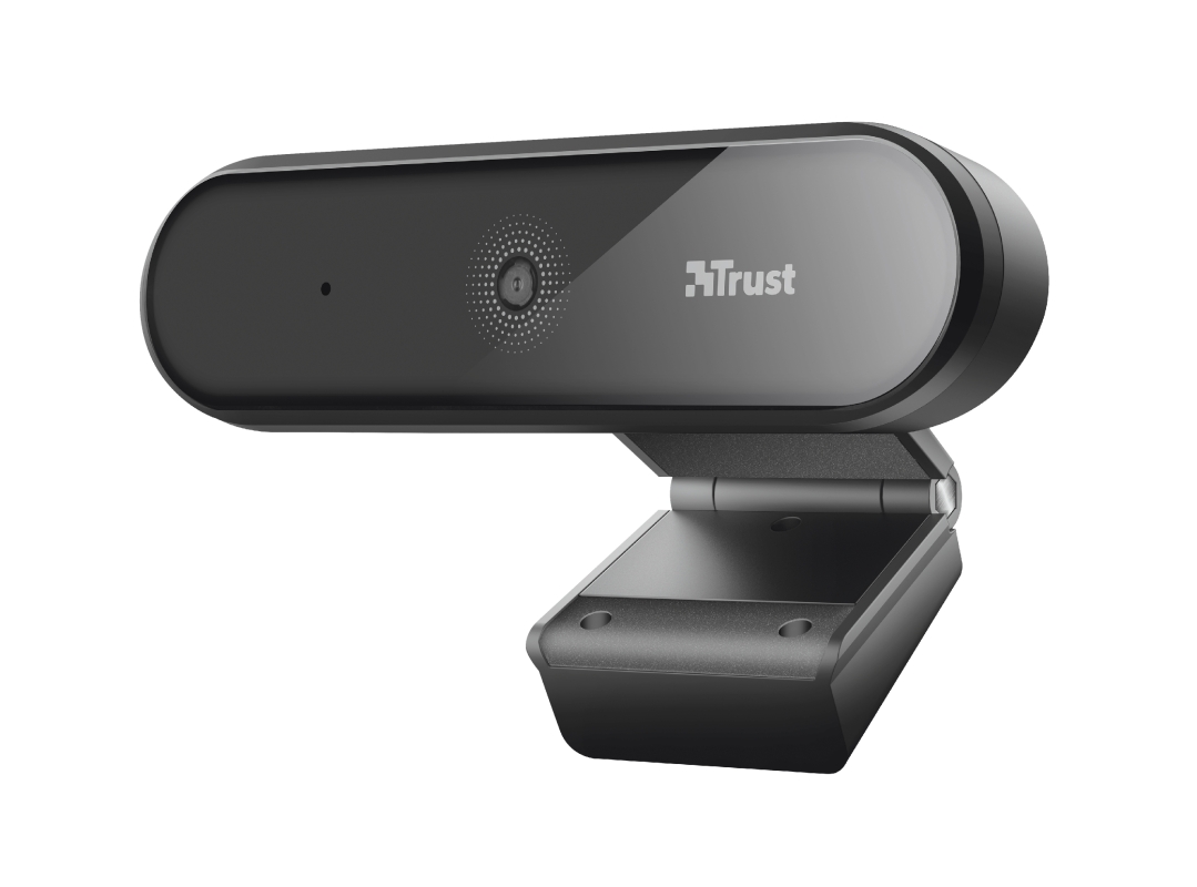 WEBCAM TRUST TYRO NEGRA - FULL HD 1080P - USB - ENFOQUE AUTOMATICO - ANGULO VISION 64º