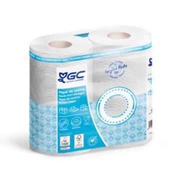 PAPEL HIGIENICO GC 4 ROLLOS DOBLE CAPA