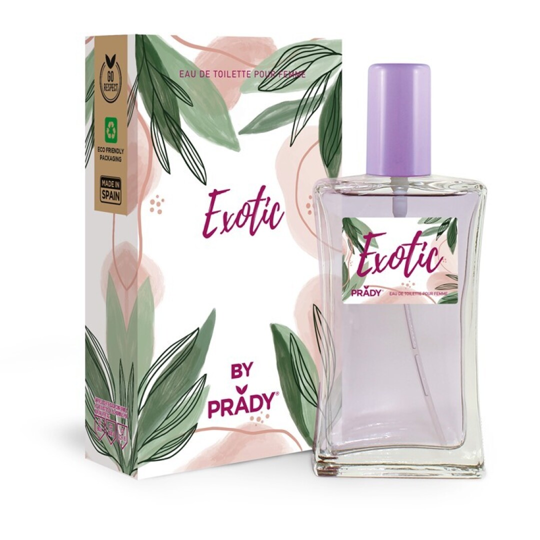 COLONIA MUJER EXOTIC 90 ML PRADY - FRAGANCIA INSPIRADA EN AMOR AMOR TENTACION