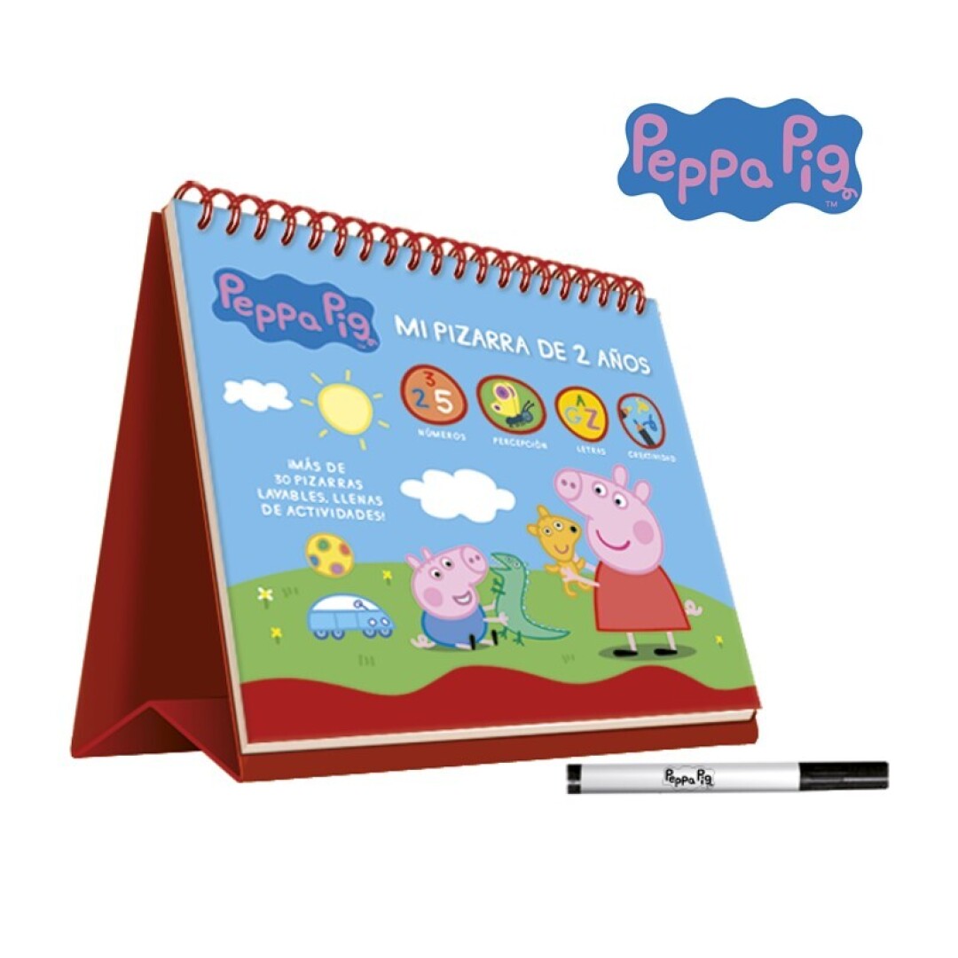 PEPPA PIG - MI PIZARRA DE 2 AÑOS IMAGILAND