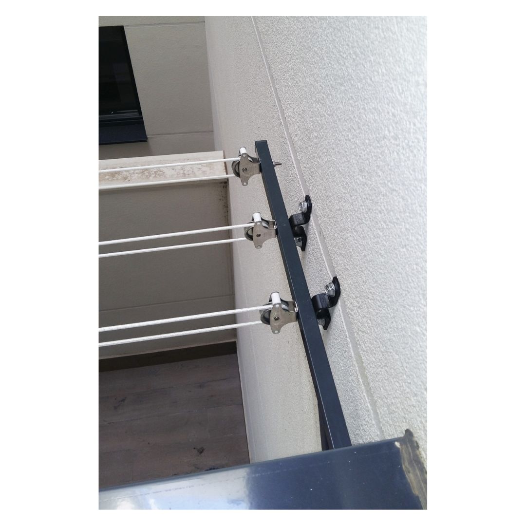 CUERDA DE TENDER CABLEADA 15M GSC EVOLUTION   COLOR BLANCA