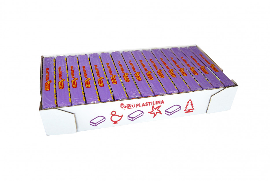 PLASTILINA MEDIANA MORADA JOVI ART.71