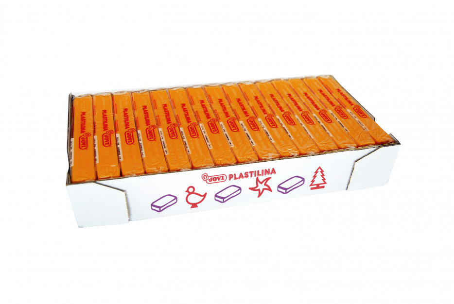 PLASTILINA MEDIANA NARANJA JOVI ART.71