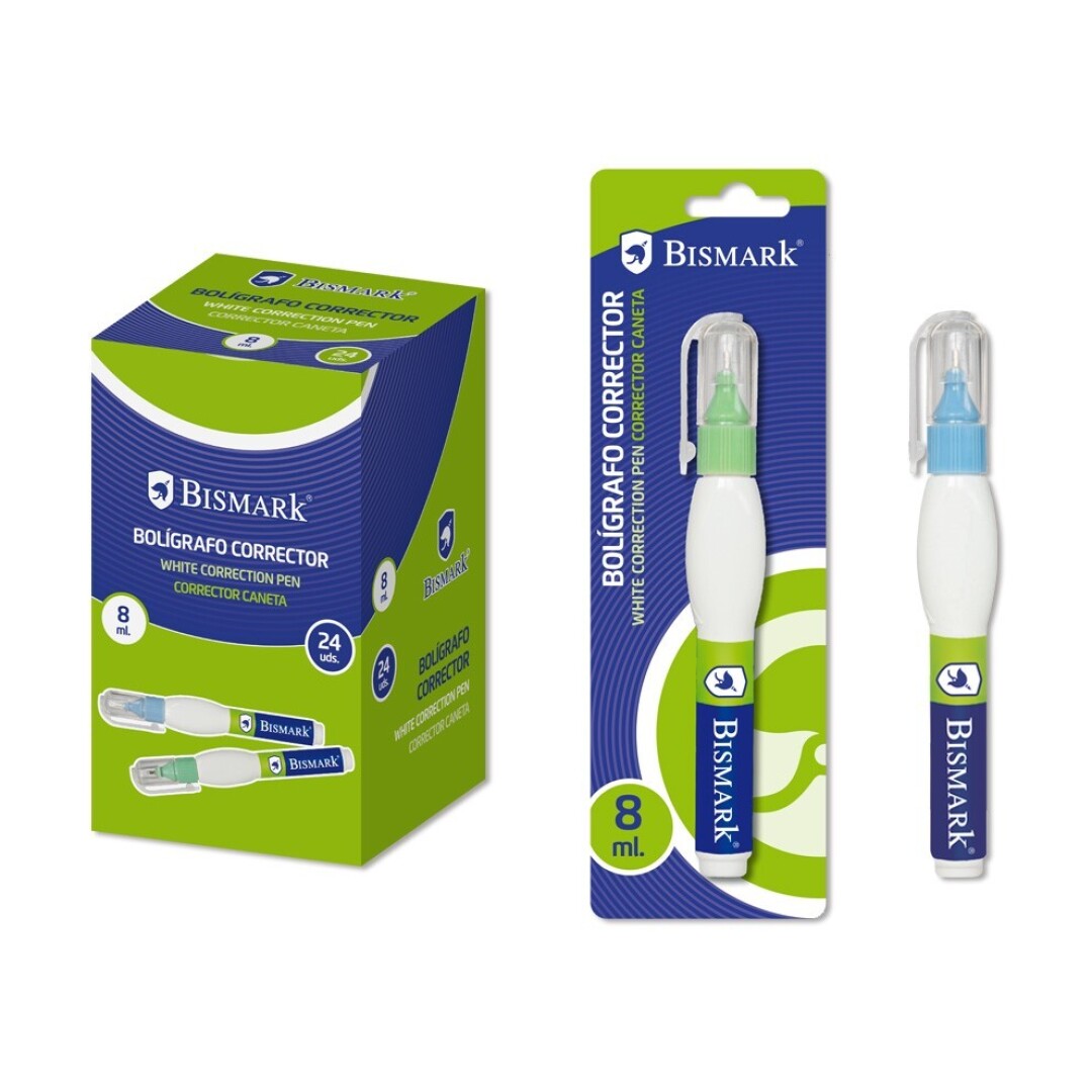 BLISTER CORRECTOR BOLIGRAFO BISMARK 8ml