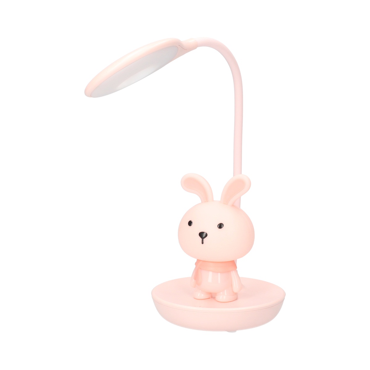 FLEXO LUZ NOCTURNA LED HOMEPLUSS CONEJITO ROSA 3W - 129x129x390mm