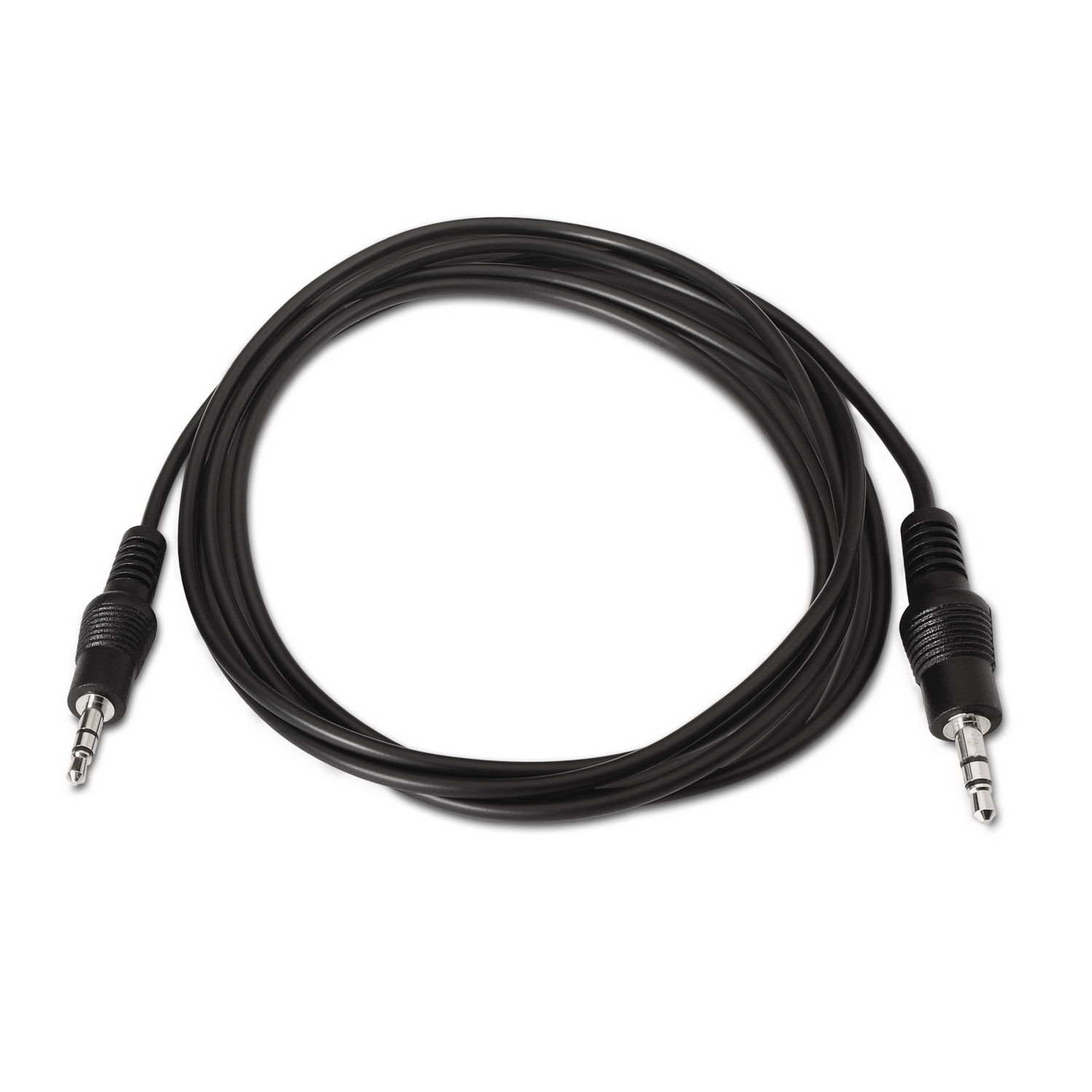 CABLE AUDIO ESTEREO JACK 3.5 MACHO/MACHO AISENS NEGRO - 1.5 METROS