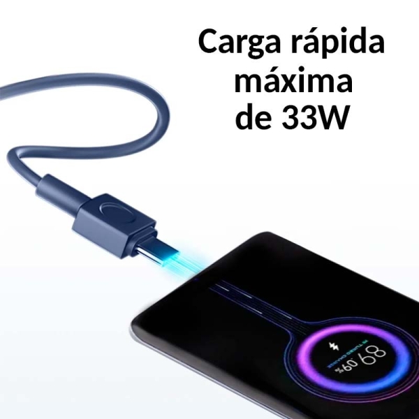 BATERIA EXTERNA / POWER BANK 20000 mAh XIAOMI AZUL OSCURA - CARGA RAPIDA 33W