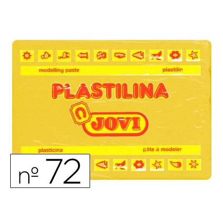 PLASTILINA GRANDE JOVI AMARILLO OSCURO