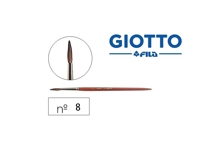 PINCEL GIOTTO Nº8 SERIE 400