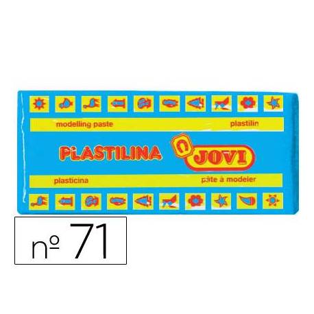 PLASTILINA MEDIANA JOVI AZUL CLARO ART71