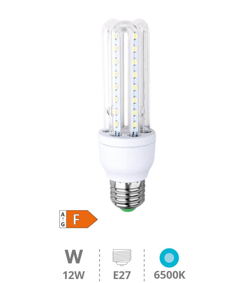 BOMBILLA BM LED 3U E27 12W LUZ BLANCA 6000K 1.200 LUMENES