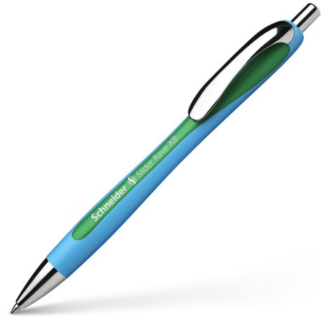 BOLIGRAFO BALL POINT PEN SLIDER RAVE VERDE SCHNEIDER