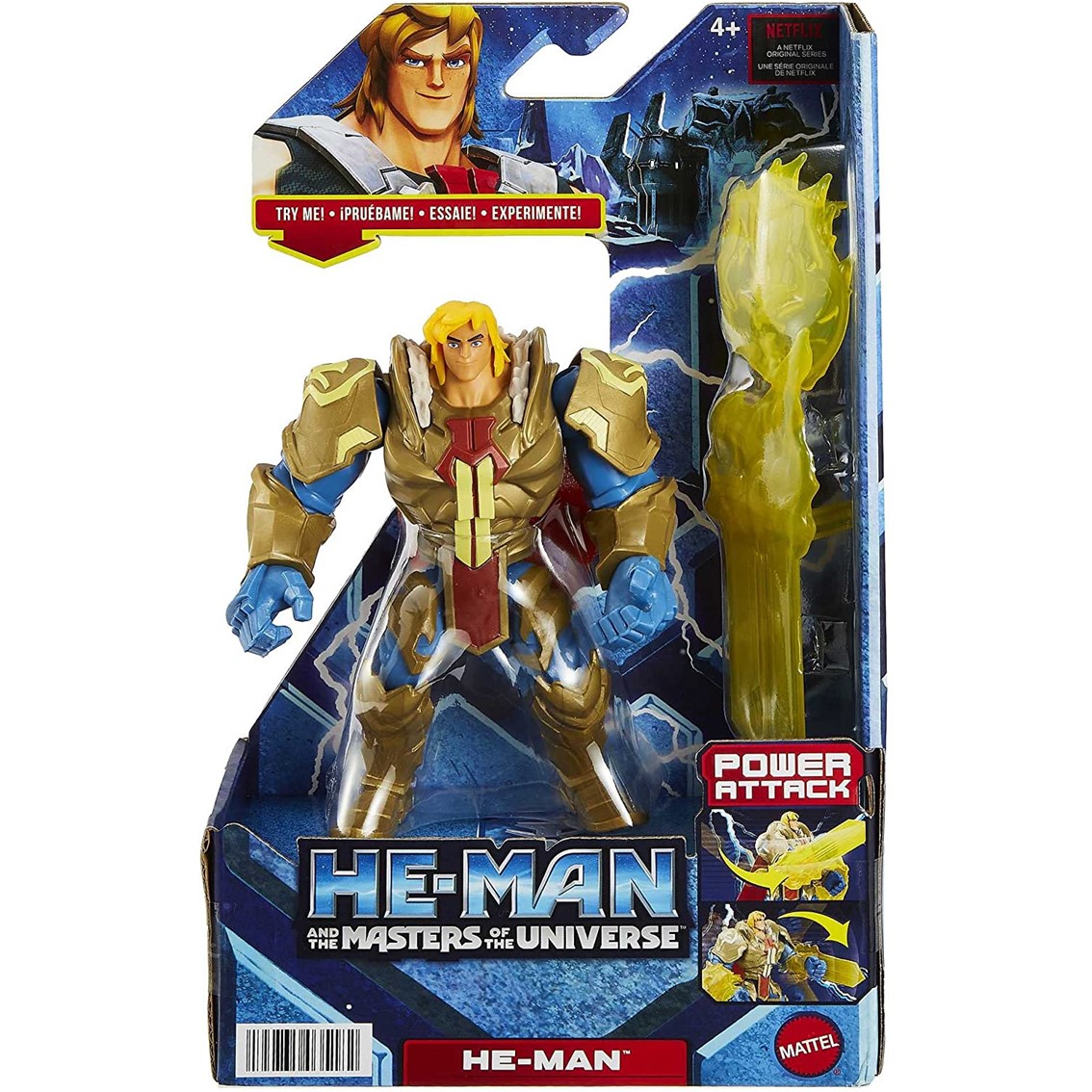 FIGURA MATTEL MASTERS OF THE UNIVERSE HE-MAN DELUXE
