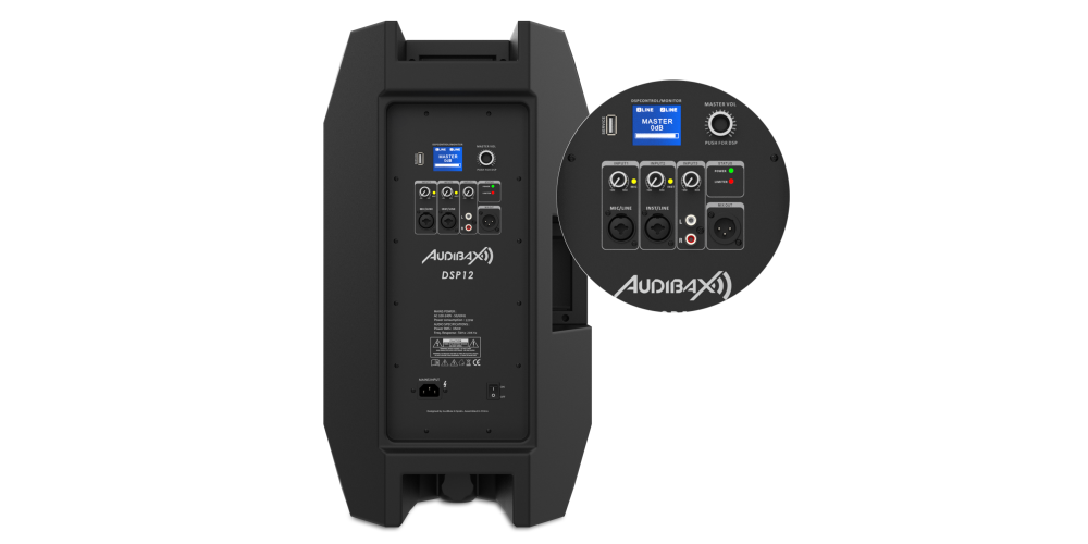 ALTAVOZ ACTIVO PROFESIONAL AUDIBAX DSP12 12
